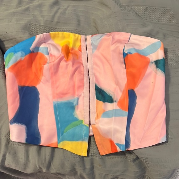 Princess Polly Tops Colorful Princess Polly Corset Poshmark